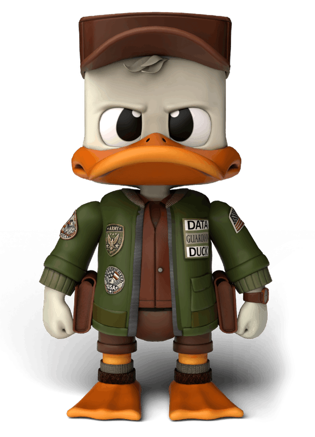 AI Duck Character