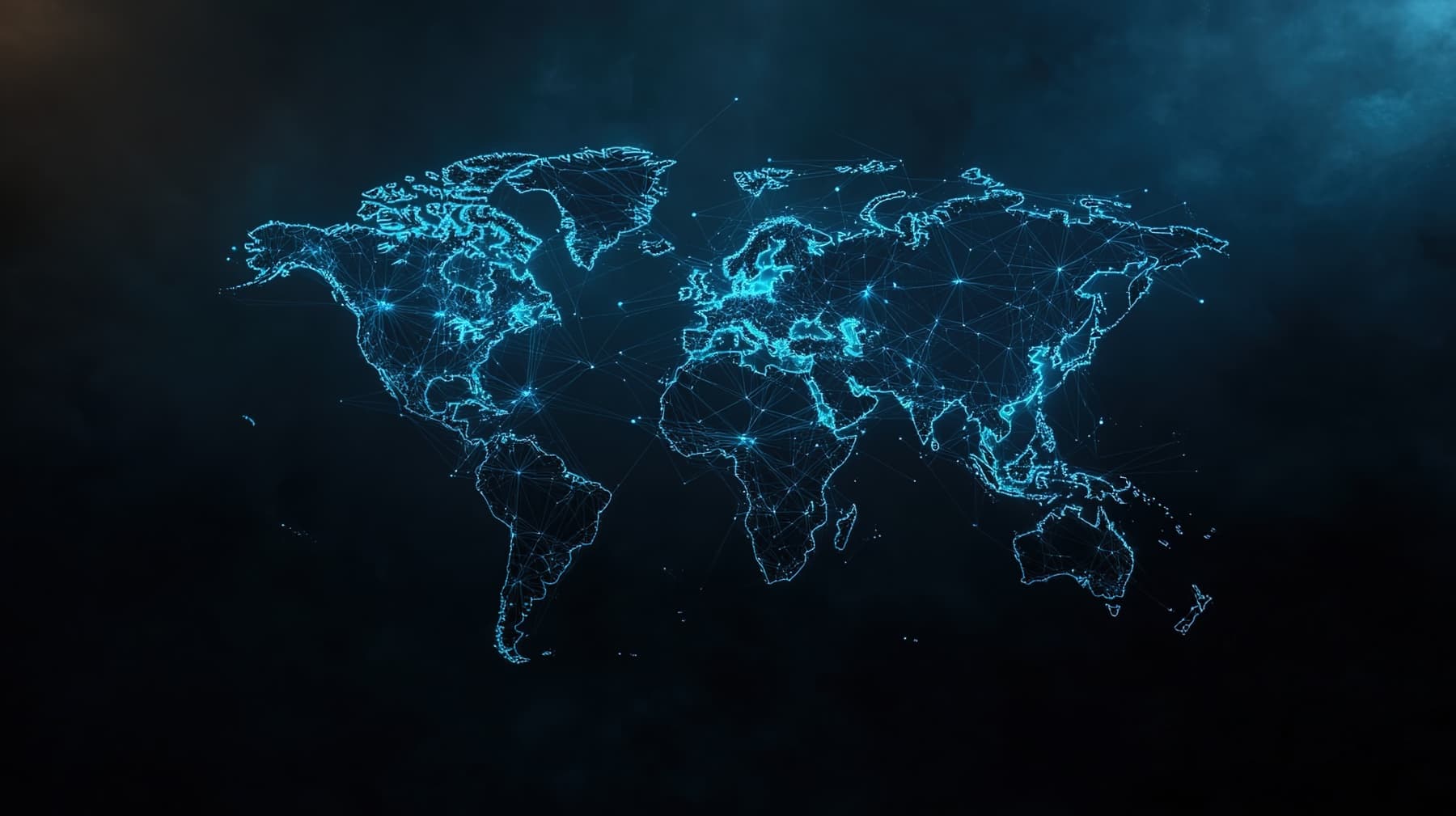 Events around the world map